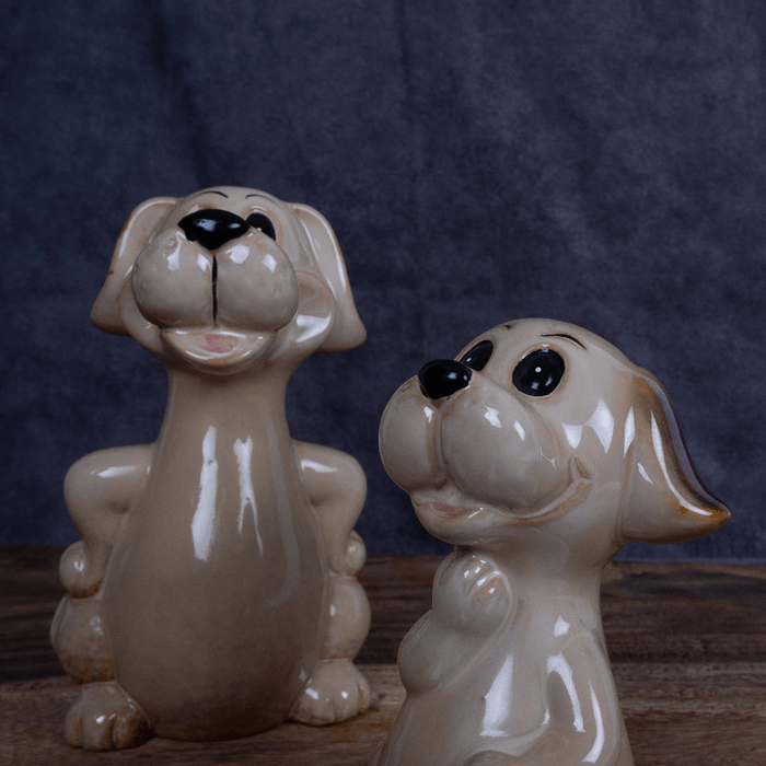 Miniature Figurine - Dog Family - eazy wagon