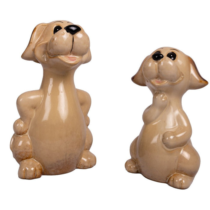 Miniature Figurine - Dog Family - eazy wagon