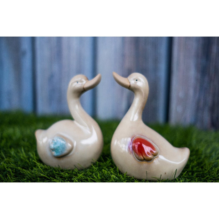 Miniature Figurine - Duck Couple - eazy wagon