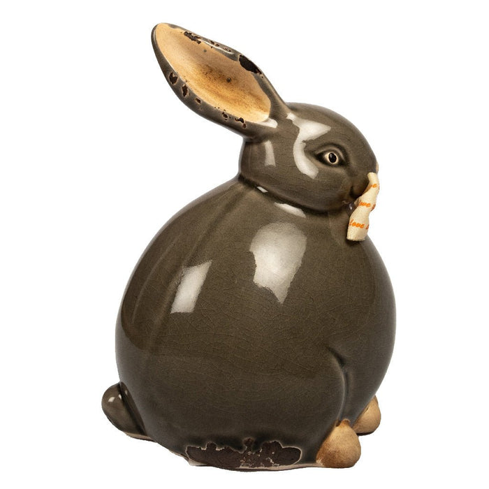 Miniature Figurine - Grey Rabbit - eazy wagon