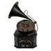 Model Clock - Retro Gramophone Clock black - eazy wagon