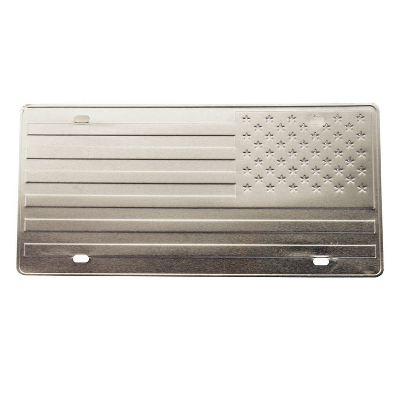 Number Plates wall sign - American Flag