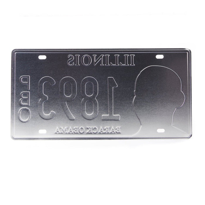 Number Plates wall sign - Barack Obama 1893