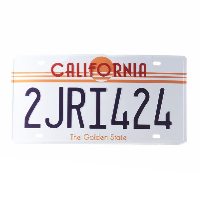 Number Plates wall sign - California 2JRI424