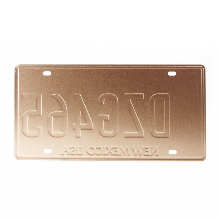 Number Plates wall sign - DZG465