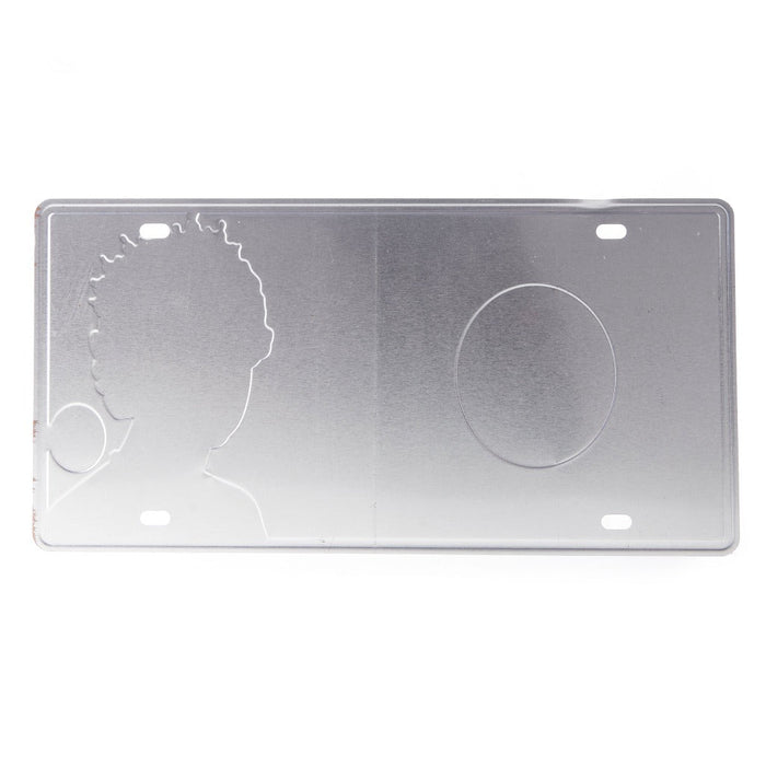 Number Plates wall sign - Fifty Pounds