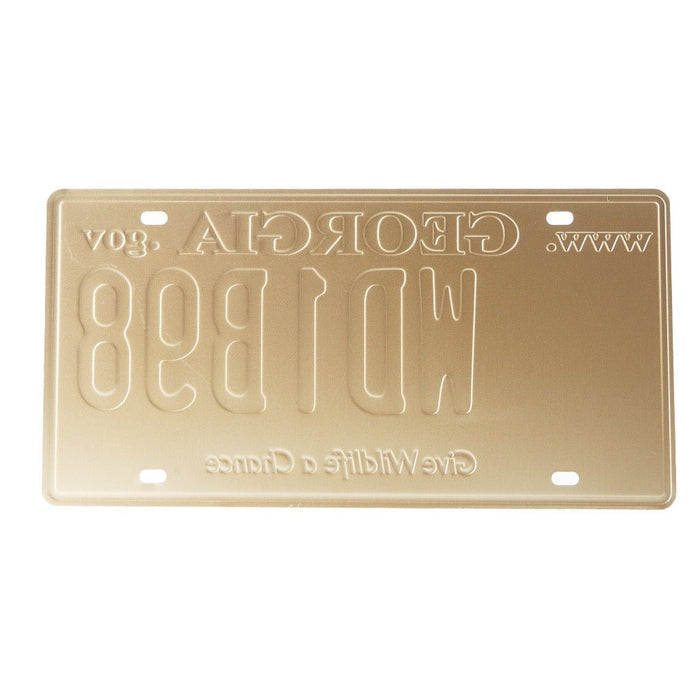 Number Plates wall sign - Georgia WD1B98