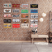 Number Plates wall sign - Harley Motor - eazy wagon