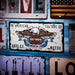 Number Plates wall sign - Harley Motor - eazy wagon