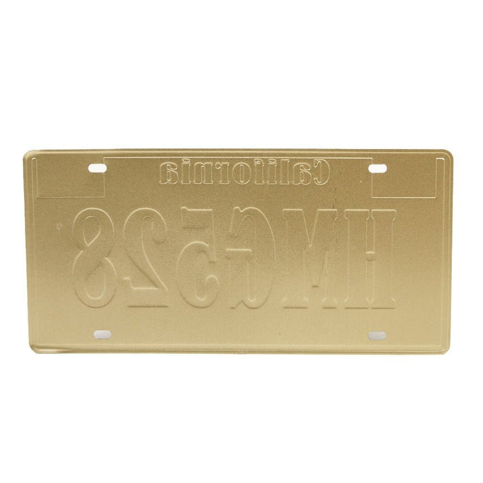 Number Plates wall sign - HMG528