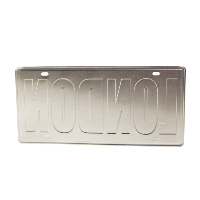 Number Plates wall sign - London - eazy wagon