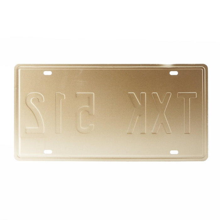 Number Plates wall sign - Louisiana TXK512