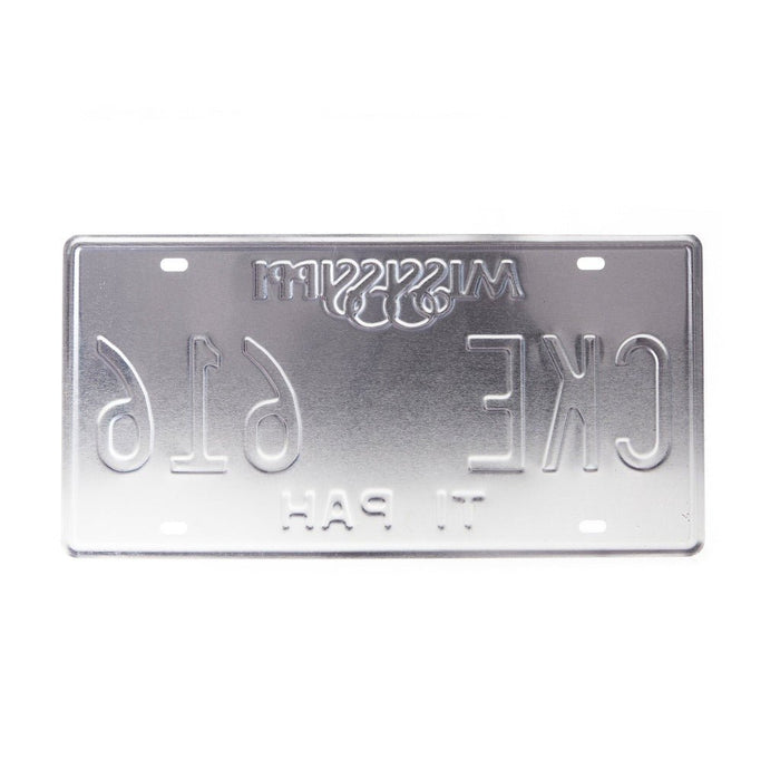 Number Plates wall sign - Mississippi CKE 616