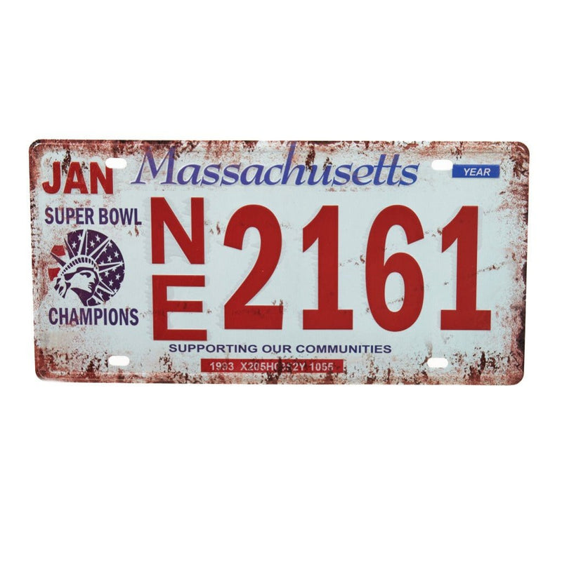 Number Plates wall sign - NE 2161
