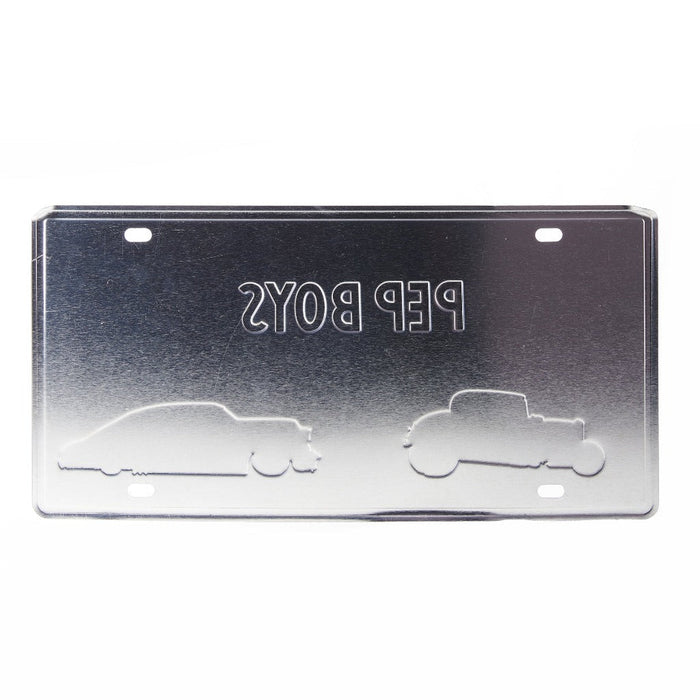 Number Plates wall sign - Pep Boys