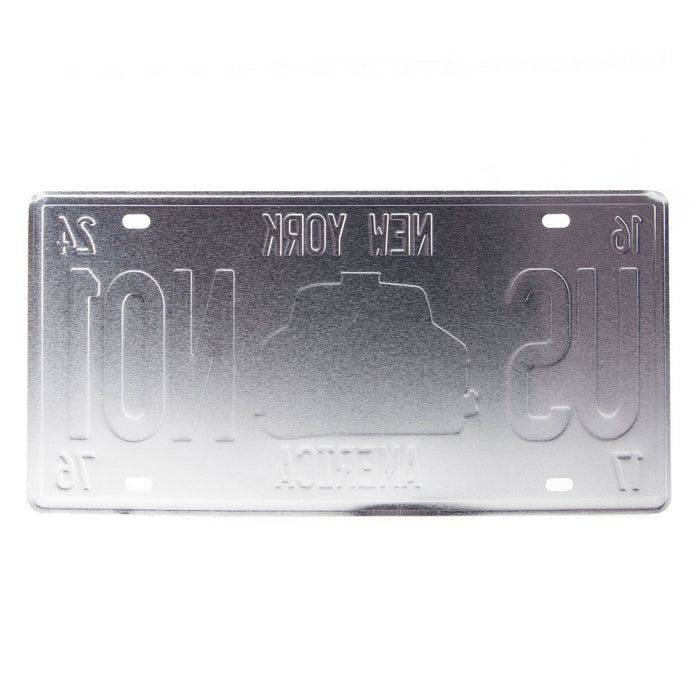 Number Plates wall sign - Taxi US No1