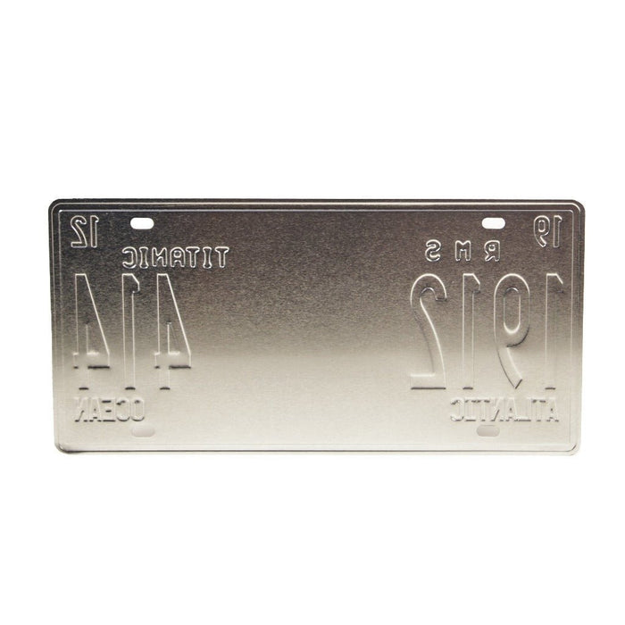 Number Plates wall sign - Titanic - eazy wagon