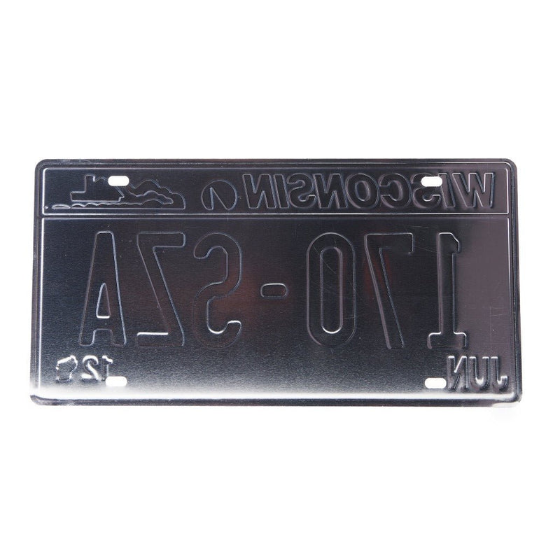 Number Plates wall sign - Wisconsin 170 SZA