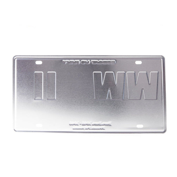 Number Plates wall sign - World War II