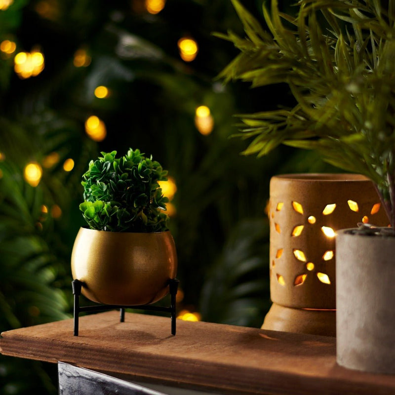 Planter stand  - Small pots (Gold) - eazy wagon