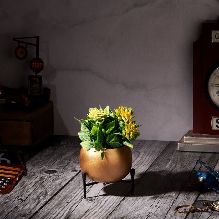 Planter stand  - Small pots (Gold) - eazy wagon