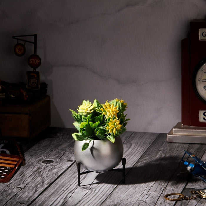 Planter stand  - Small pots (Silver) - eazy wagon