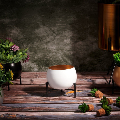 Planter stand  - Small pots (White) - eazy wagon