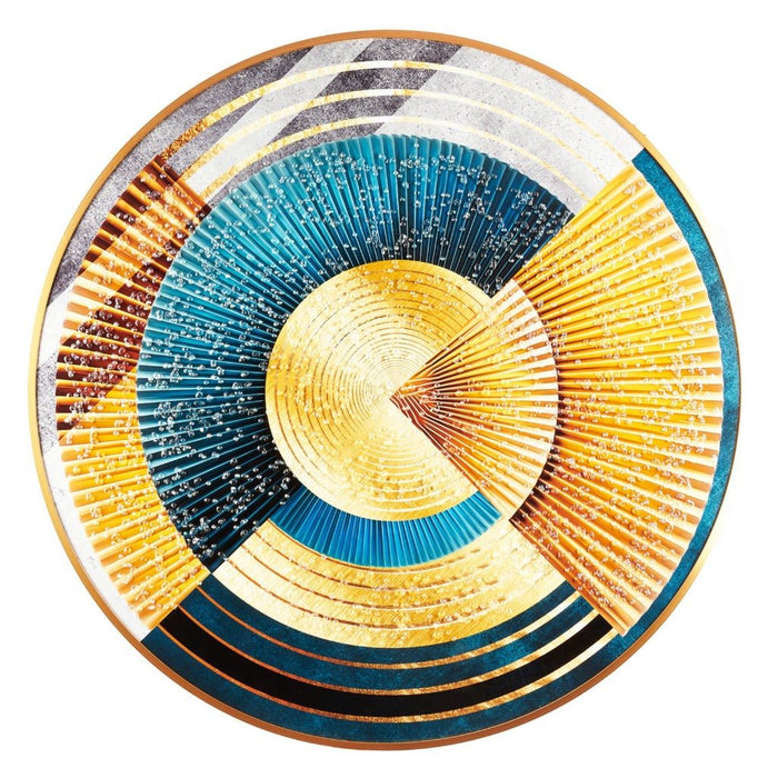 Resin Metal Frames - Abstract design  (32" X 32")