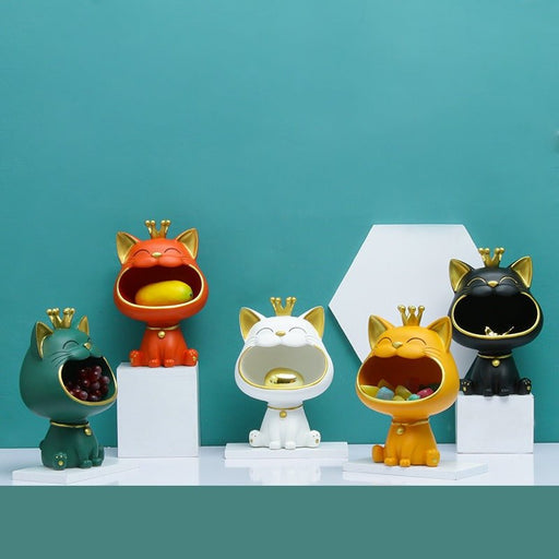 Resin showpieces - Crown cat - eazy wagon