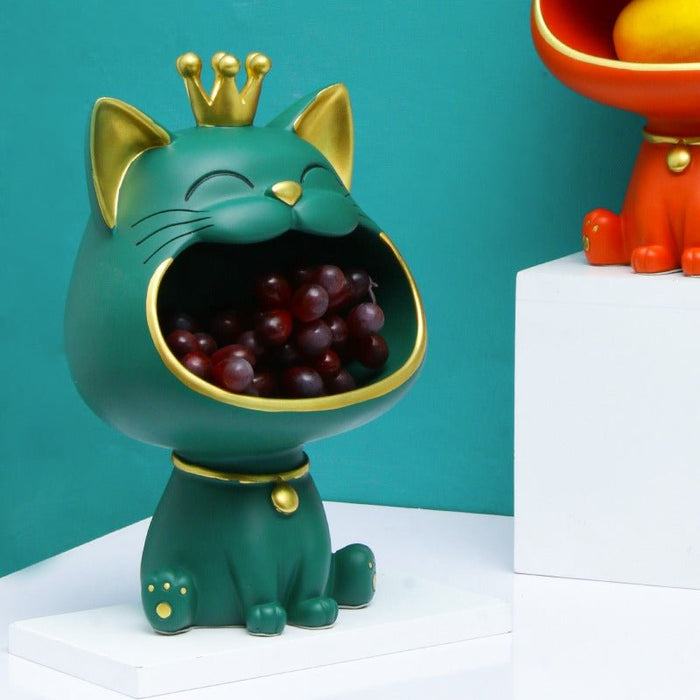 Resin showpieces - Crown cat - eazy wagon