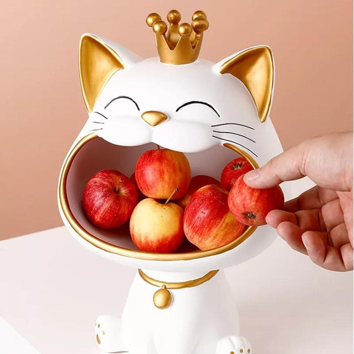 Resin showpieces - Crown cat - eazy wagon