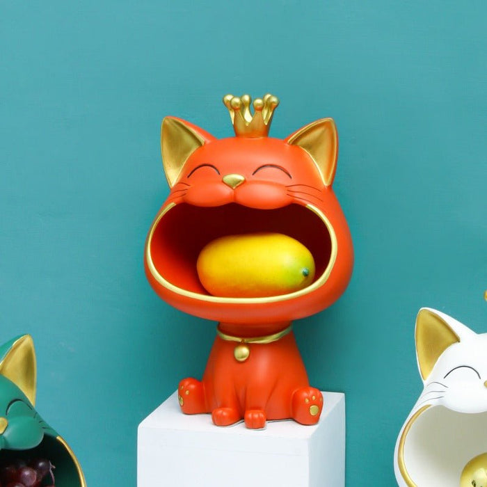 Resin showpieces - Crown cat - eazy wagon