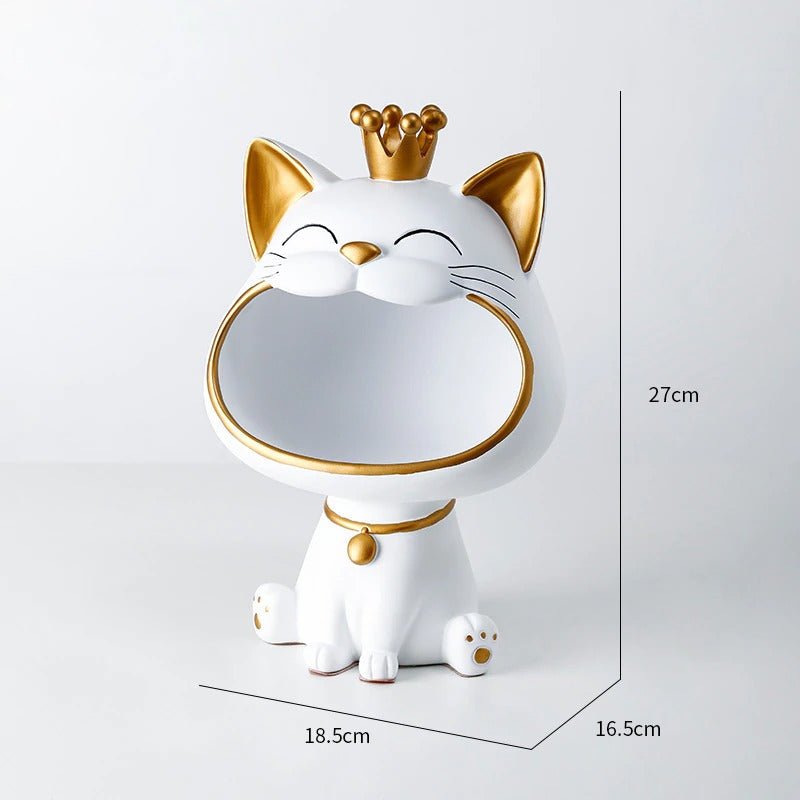 Resin showpieces - Crown cat - eazy wagon