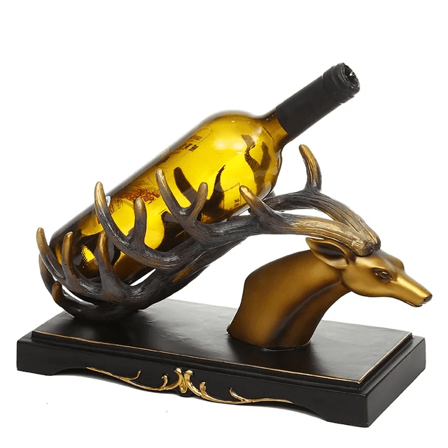 Resin showpieces - Deer head Bottle Holder