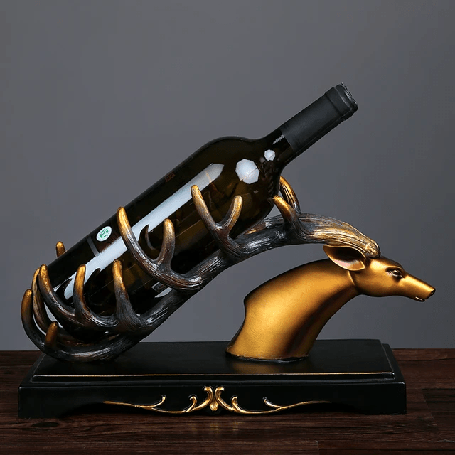 Resin showpieces - Deer head Bottle Holder