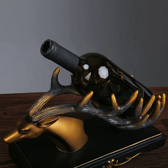 Resin showpieces - Deer head Bottle Holder