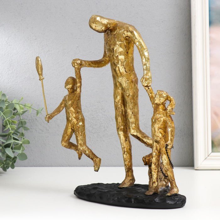 Resin Showpieces - Golden Family