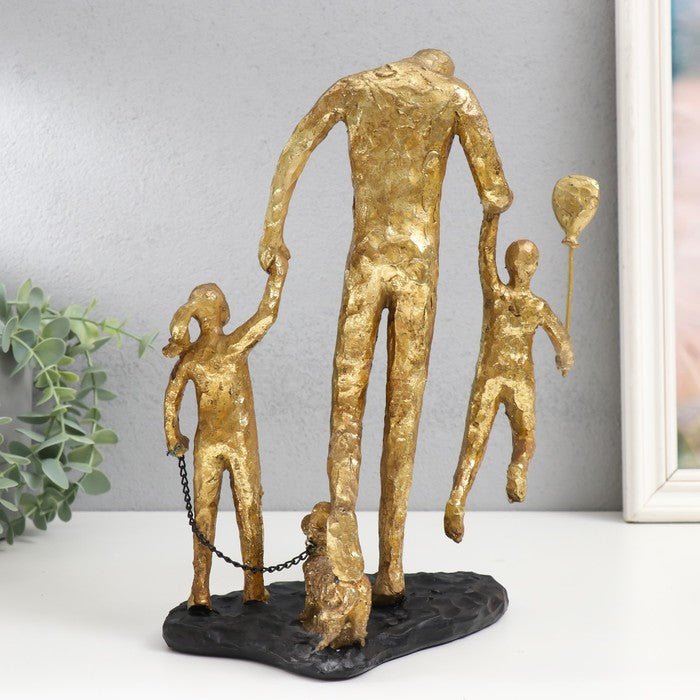 Resin Showpieces - Golden Family