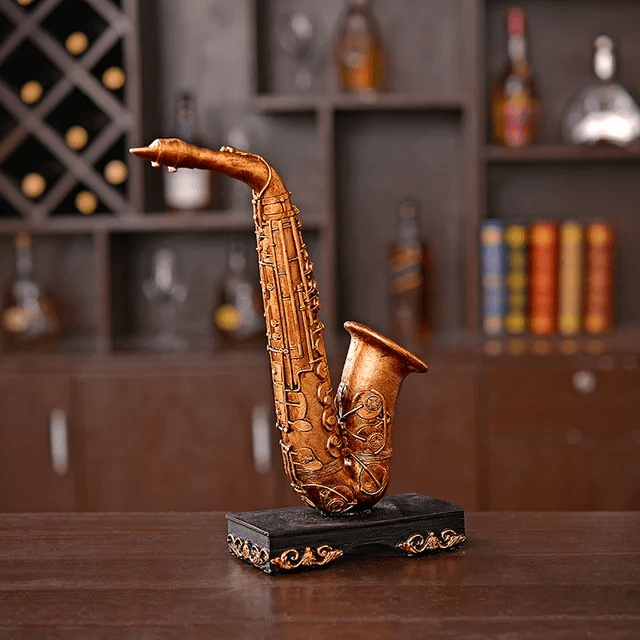 Resin showpieces - saxophone Figurine