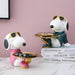 Resin showpieces - Dog with sunglasses (Green) - eazy wagon
