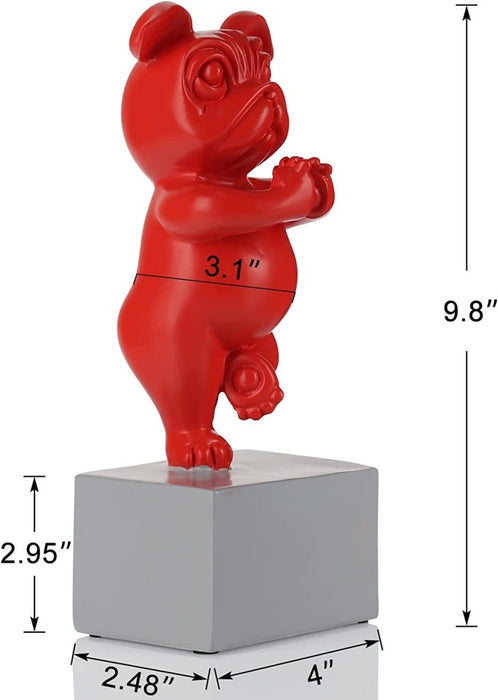 Resin Showpieces - Yoga dogs - eazy wagon