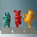 Resin Showpieces - Yoga dogs - eazy wagon