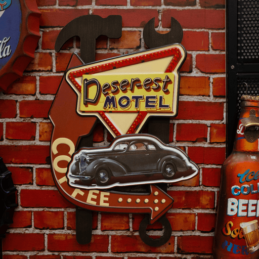 Retro Wall Decor - Deser-est Motel - eazy wagon