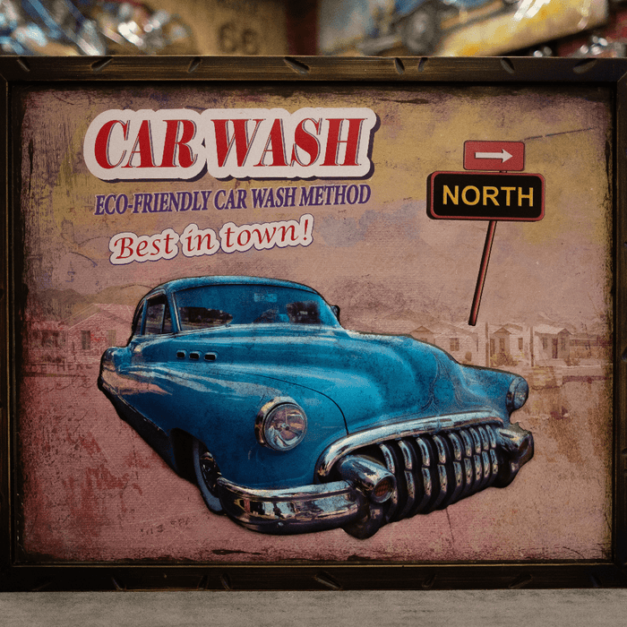 Retro Wall Frame - 1949 Buick - eazy wagon