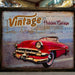 Retro Wall Frame - Red Chevy Bel Air 1957 - eazy wagon