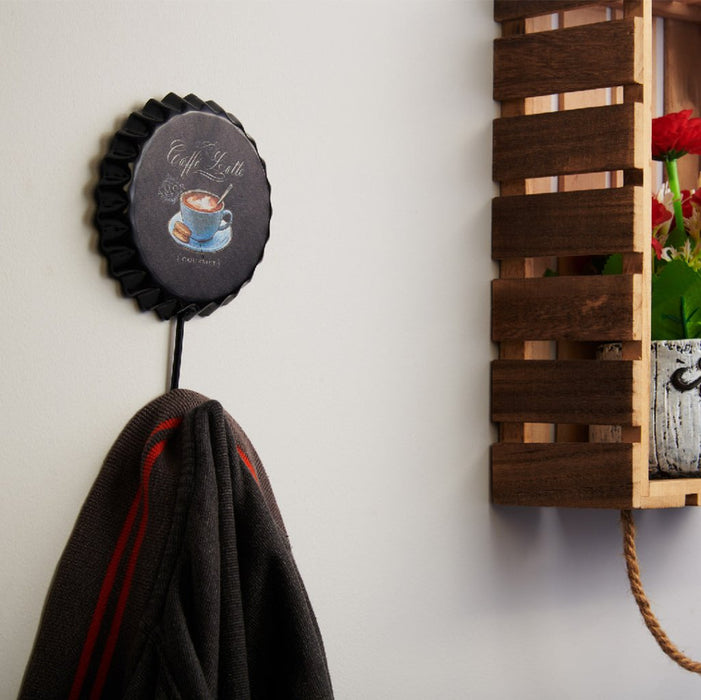 Retro Wall Hook - Gourmet Coffee - eazy wagon