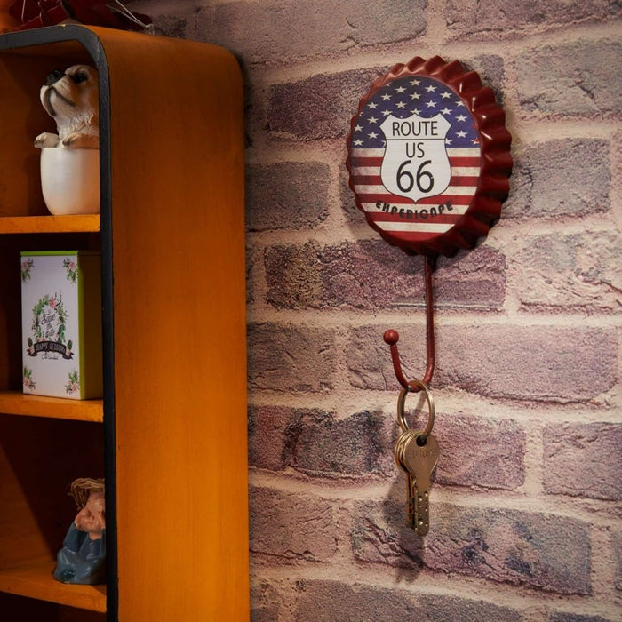 Retro Wall Hook - Route 66 Hook - eazy wagon