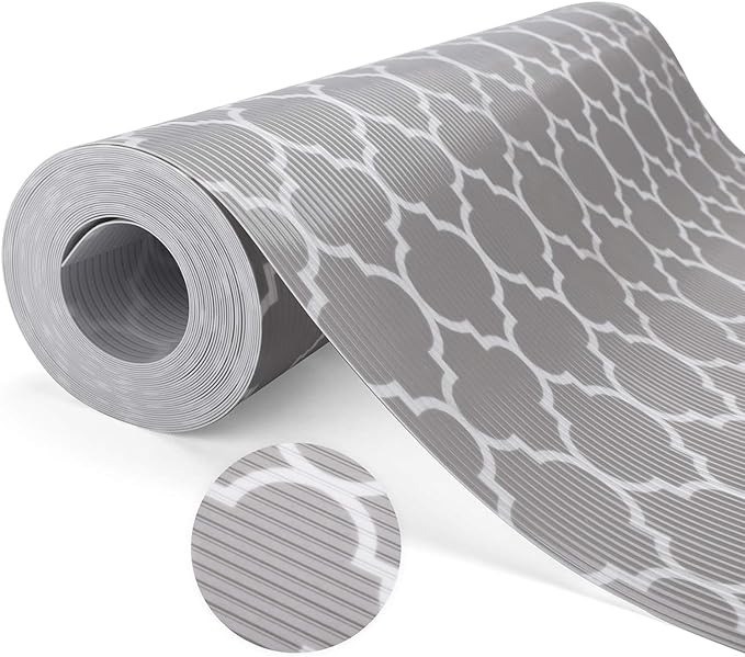 Shelf Liners for Kitchen Plastic - Grey Window — eazy wagon
