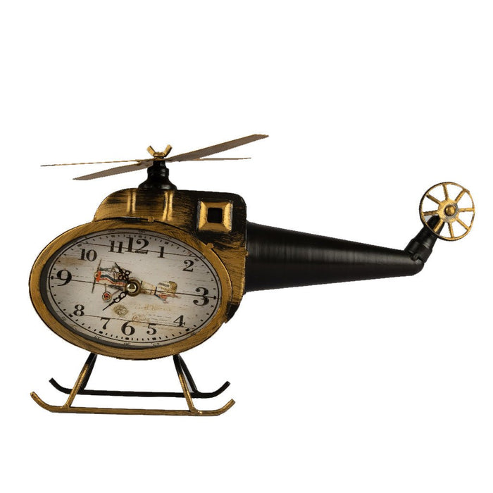 Table Clock - Helicopter - eazy wagon