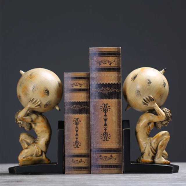 Table pieces - Greek Globe sphere Bookends